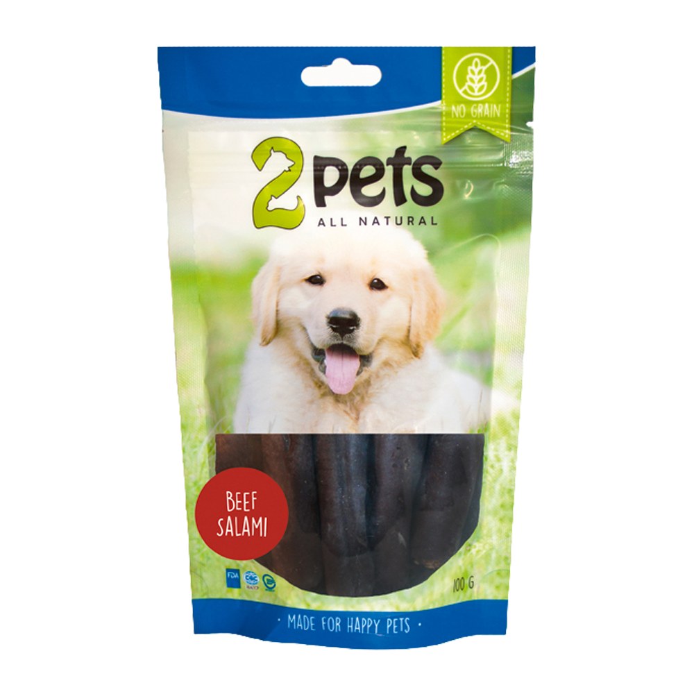 2PETS Dogsalami Rindfleisch – 100 g