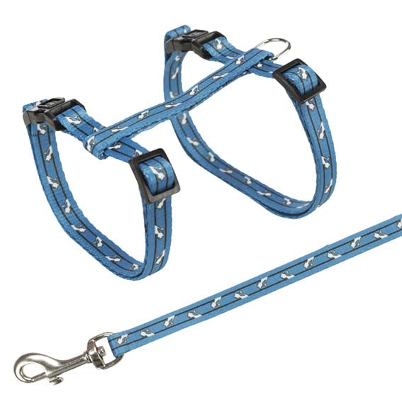 Katzenharness + Leine 24–45 cm