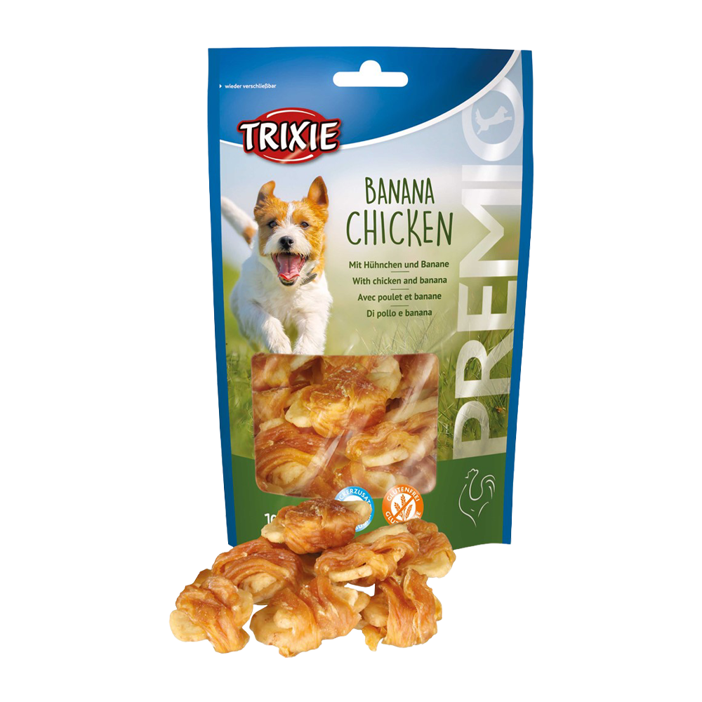 Premio Banana Chicken – 100 g
