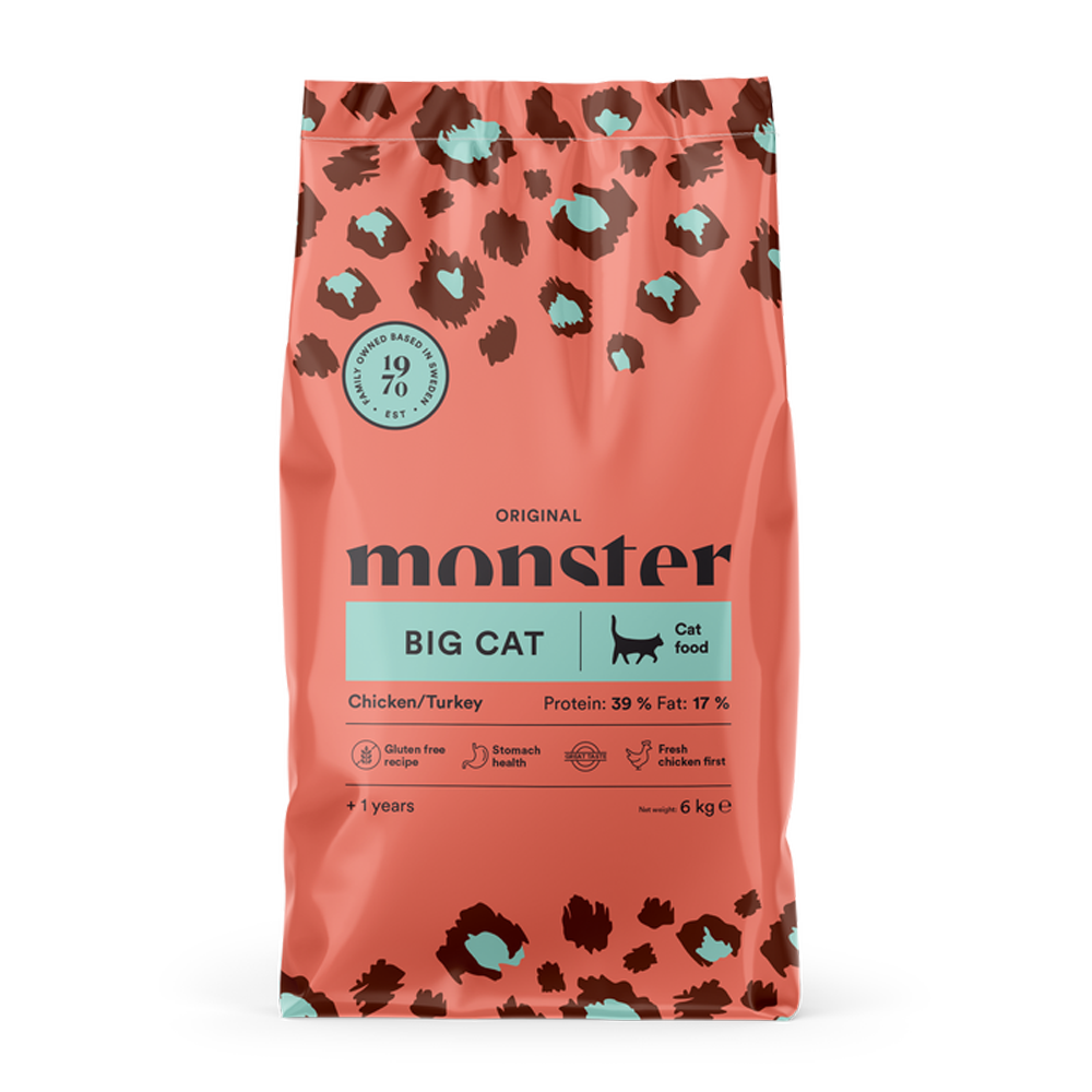 Monster Cat Orig. Big Cat Chick/Turkey 2 kg