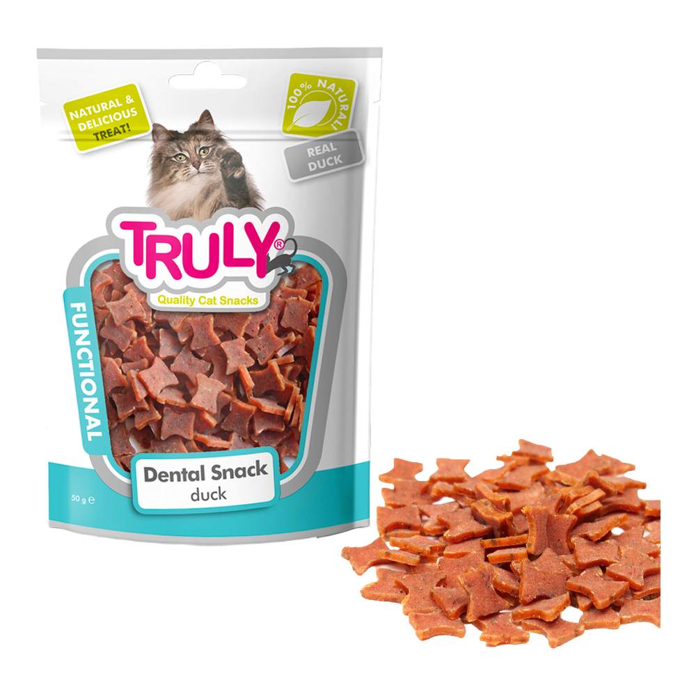 Truly Cat Entensnacks Dental – 50 g
