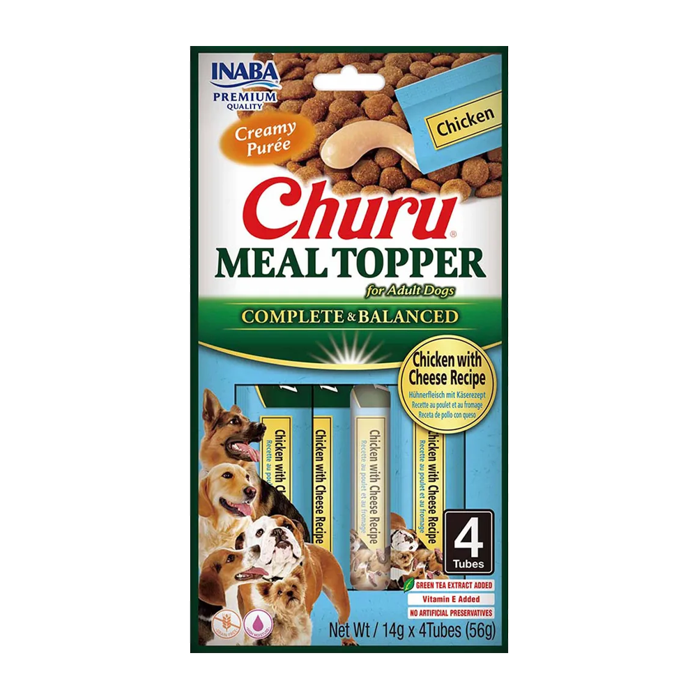 Churu Dog Meal Topper Chicken/Cheese - 4 ST