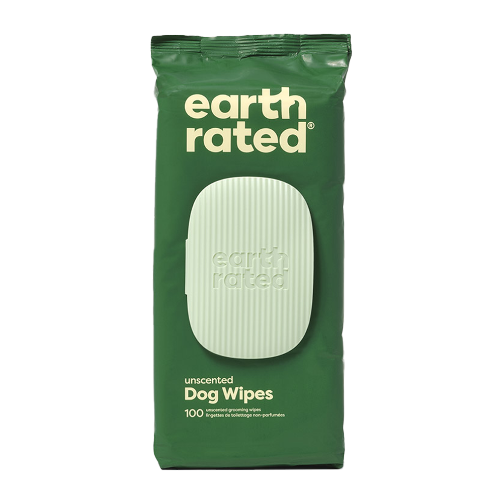 Earth Rated Wipes – 100 Stück, ohne Duftstoffe
