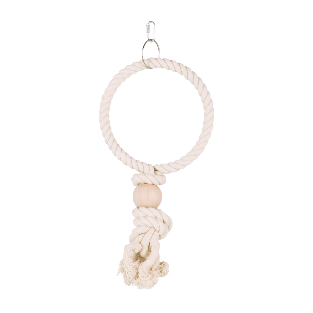 Fågelleksak Repring med Träkula - 16 Cm | Endast 129 kr! - Zoogiganten