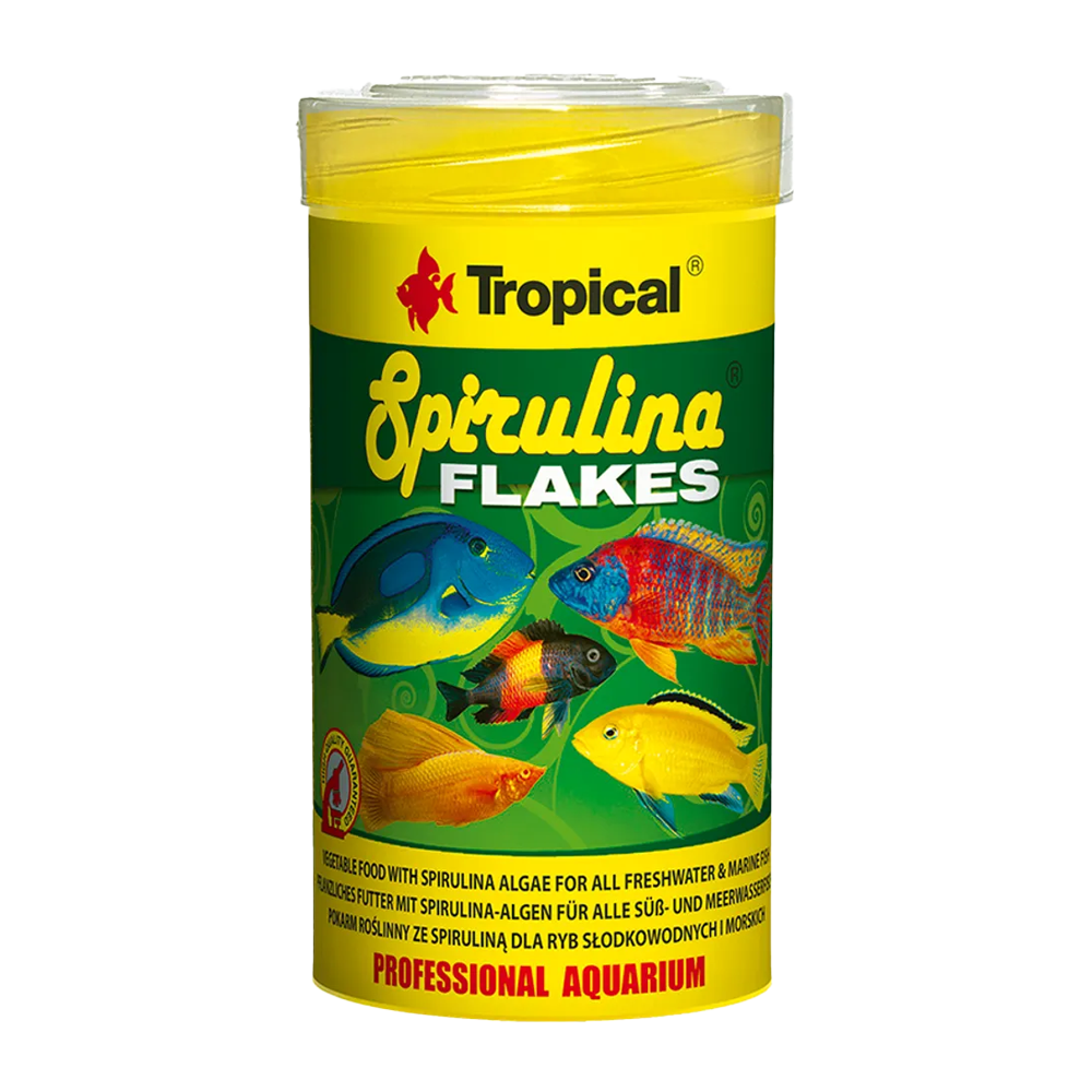 Tropical Spirulina Flakes | Endast 79 kr! - Zoogiganten