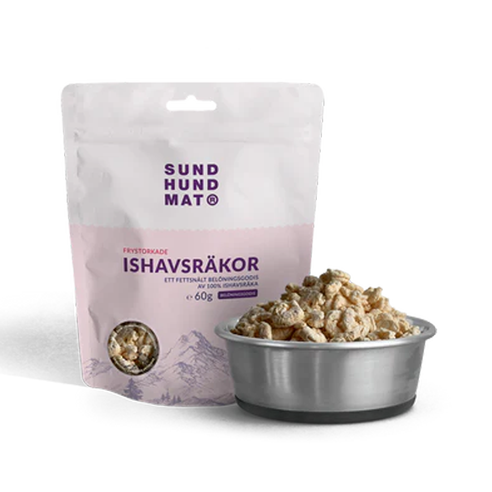 Gefriergetrocknete Tiefseegarnelen – 60 g