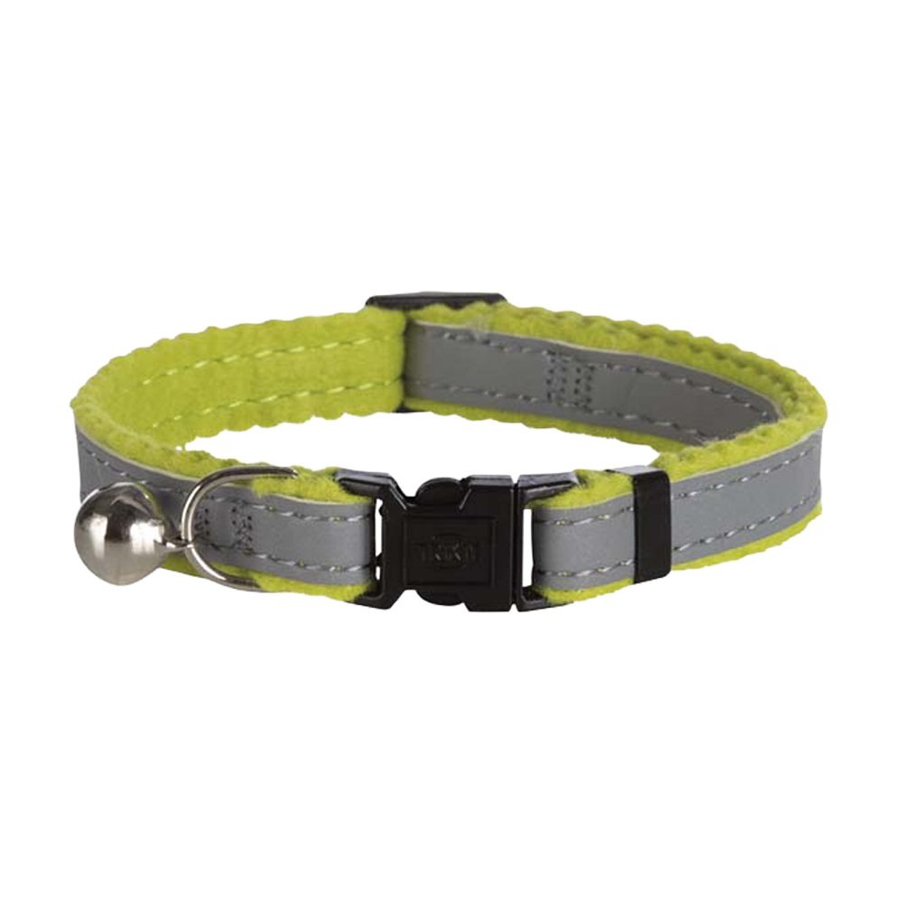 Katzenhalsband Reflex Schnellverschluss Glöckchen Blau