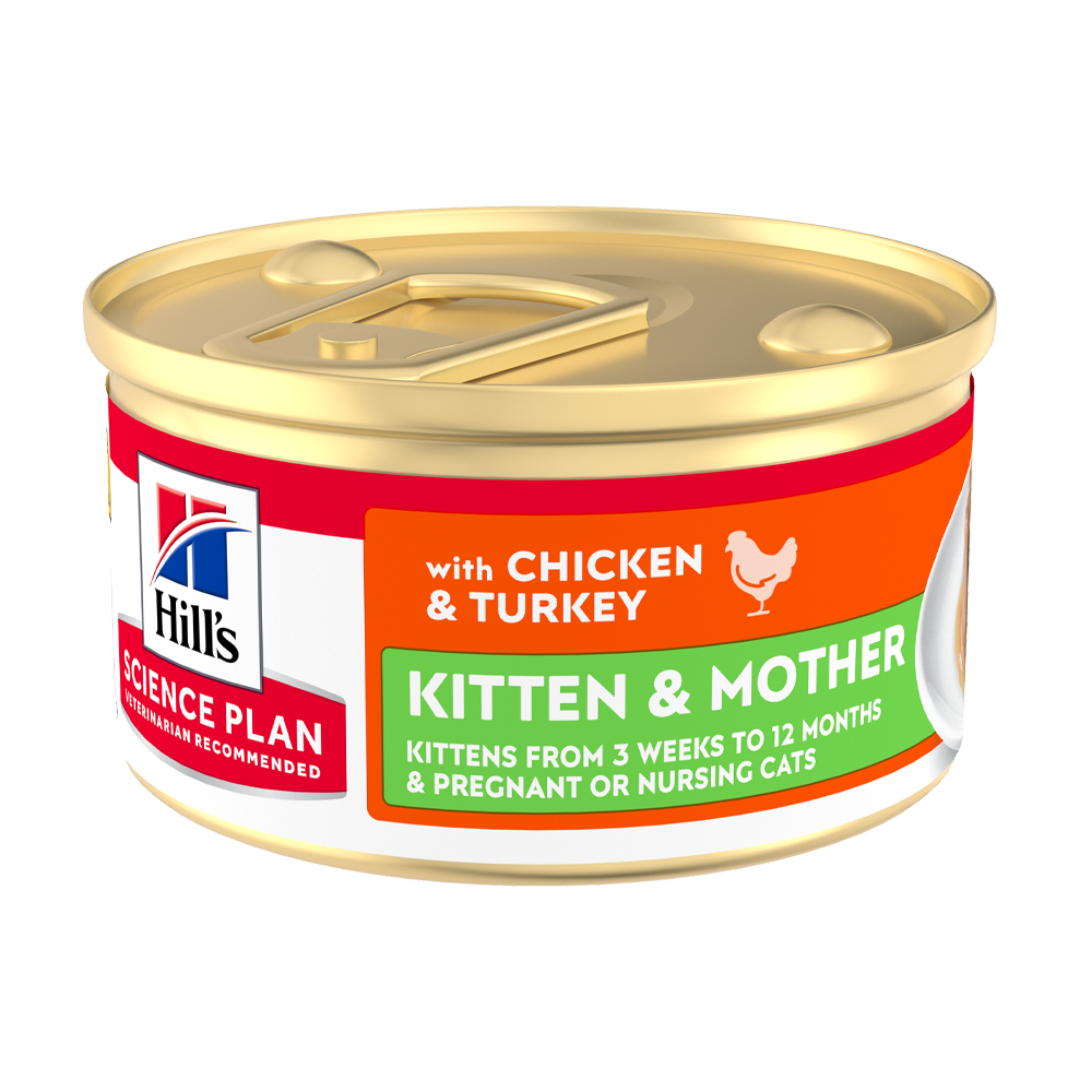 Science Plan Kitten&Mother Tender Mousse mit Huhn&tk – 24x85 g