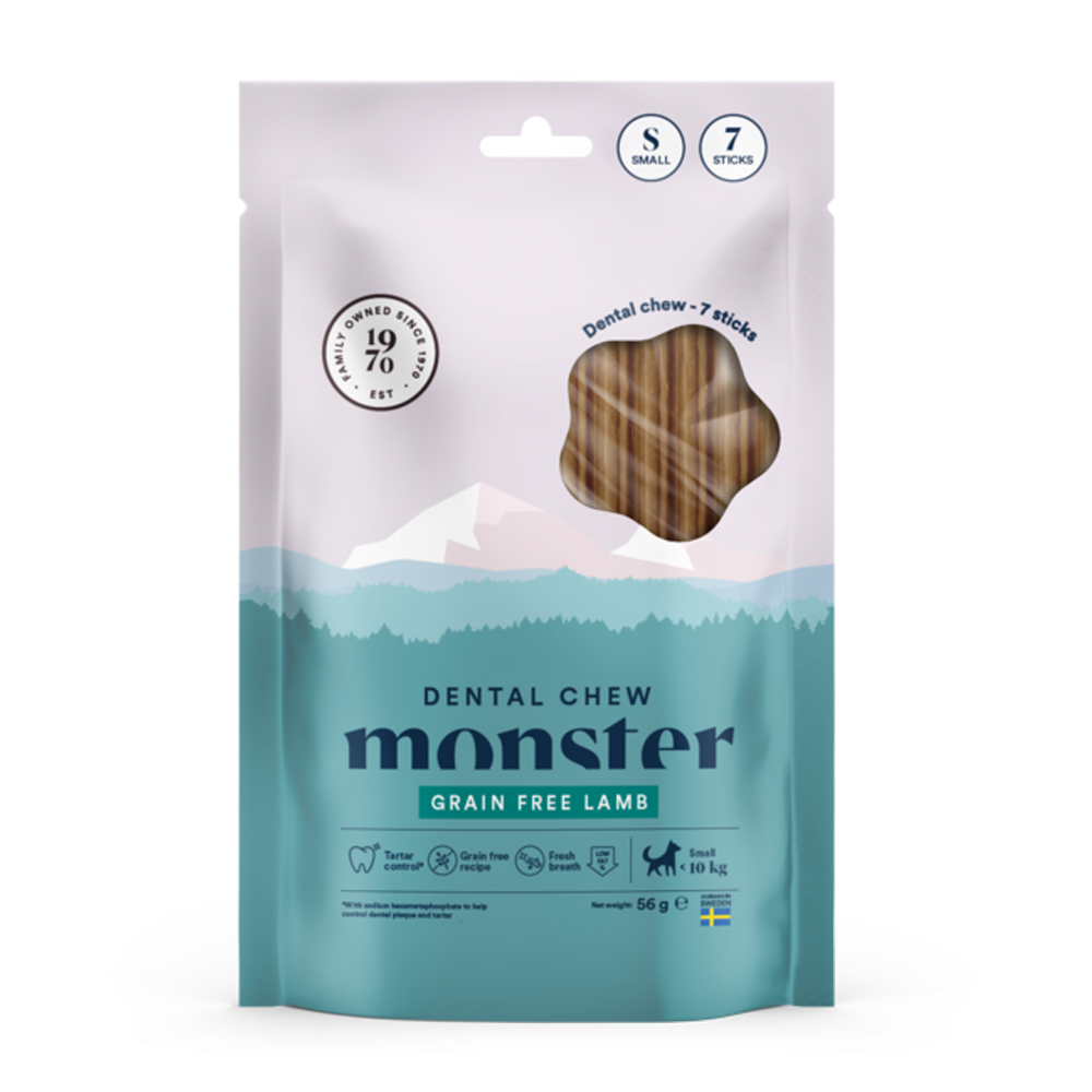 Monster Dog Dental Chew Lamb Week (7 Stück)