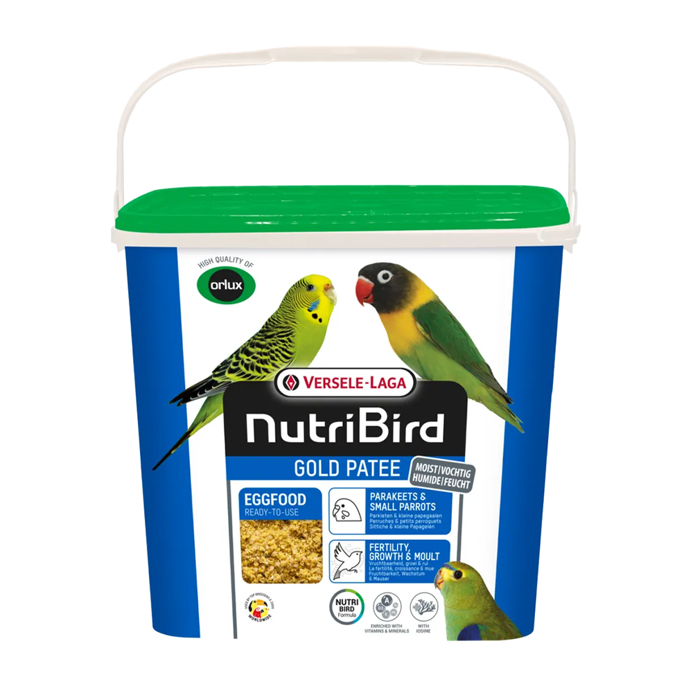 Nutribird Äggfoder Undulat Gold Patee - 5 KG | Endast 559 kr! - Zoogiganten