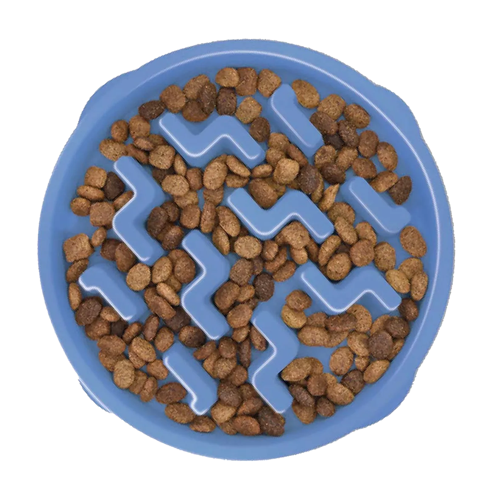 Oh Matskål Fun Feeder Slo – Schüssel S Blau – 20,5 x 5 cm