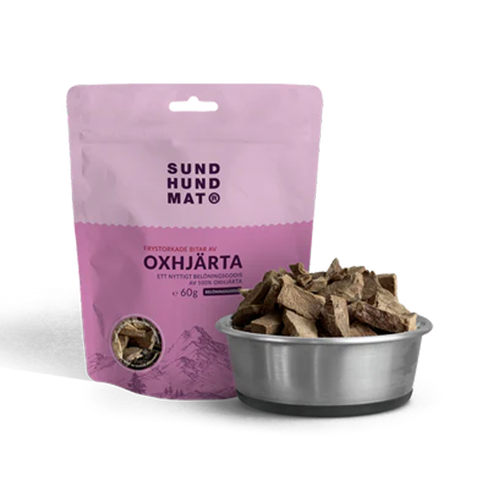 Gefriergetrocknetes Rinderherz – 60 g