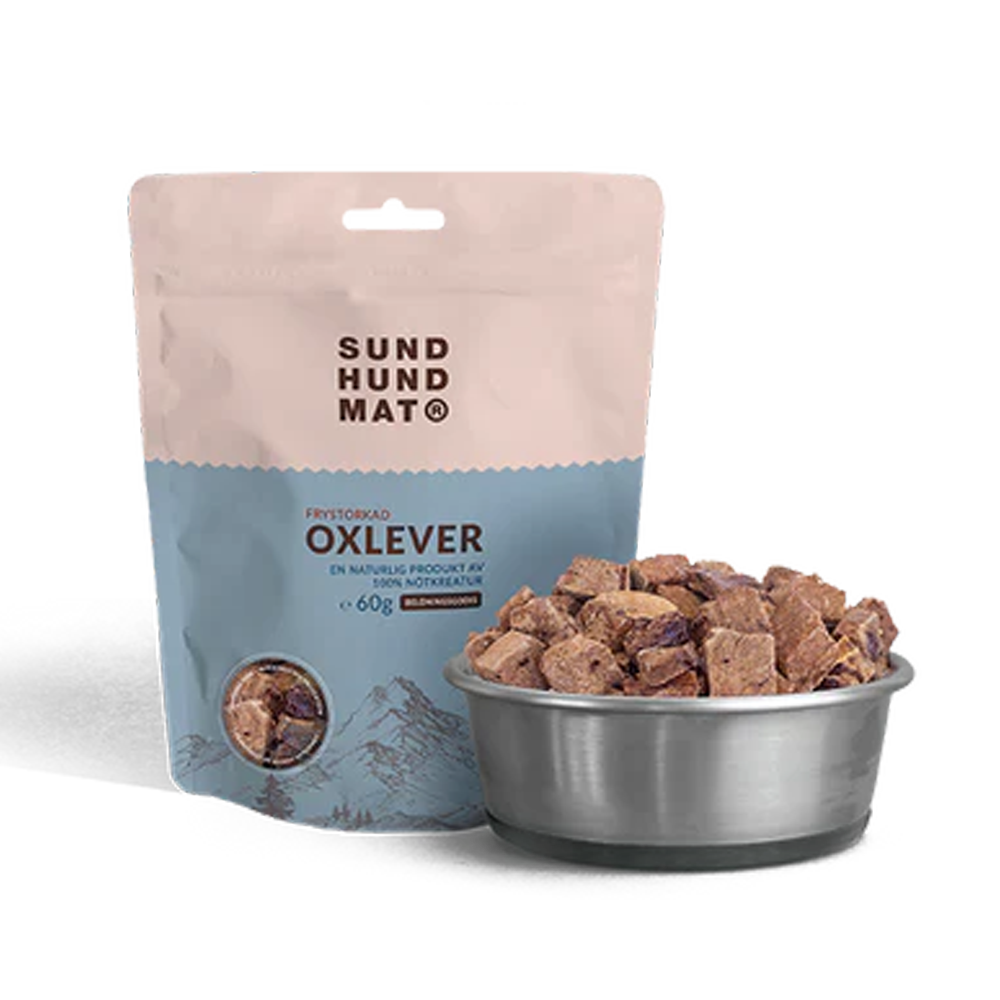 Gefriergetrocknete Rinderleber – 60 g