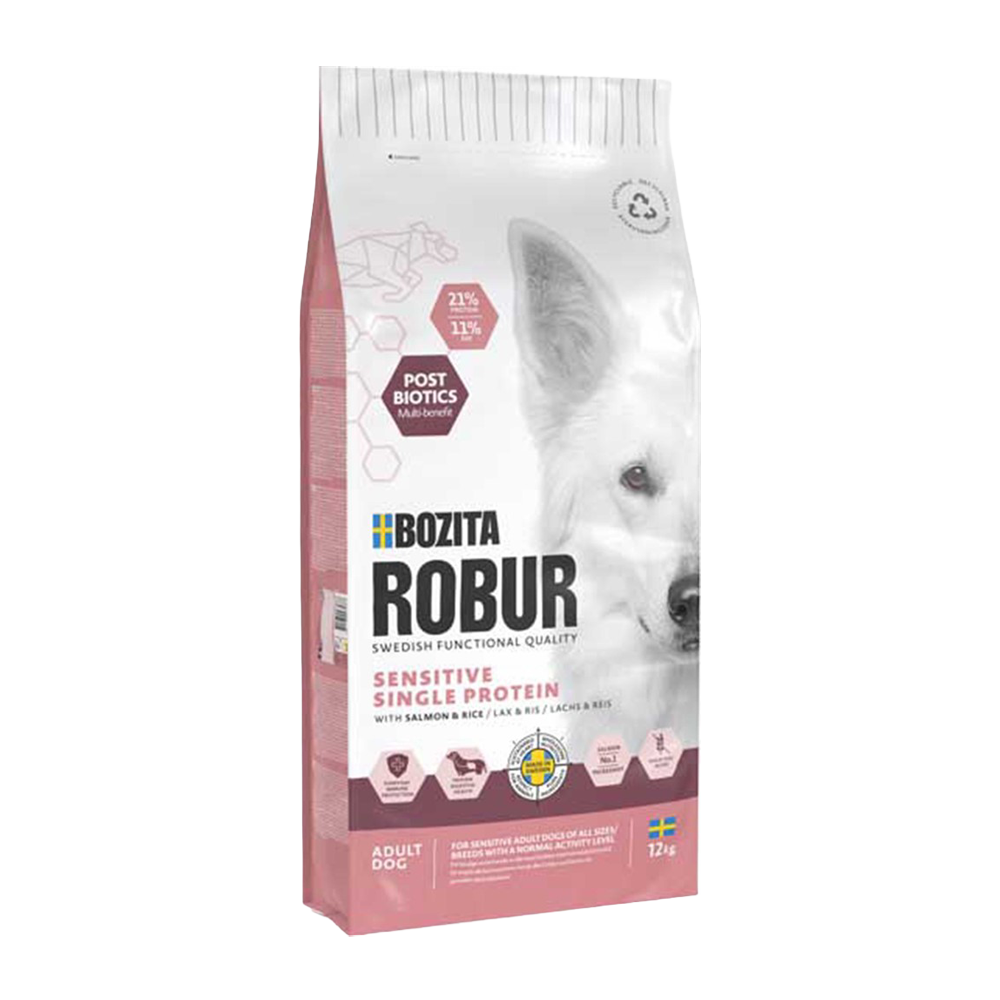 Bozita Robur Adult Sensitive SP Lachs & Reis