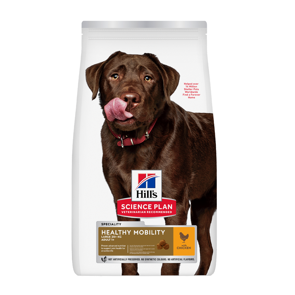 Science Plan Canine Adult Healthy Mobility Large Breed Chicken – 12 kg