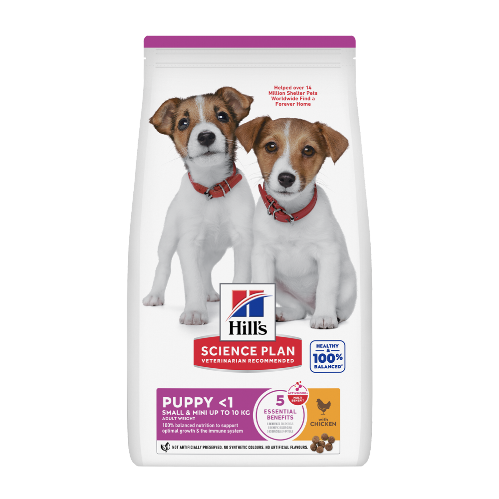 Science Plan Puppy Small&Mini Chicken – 3 kg