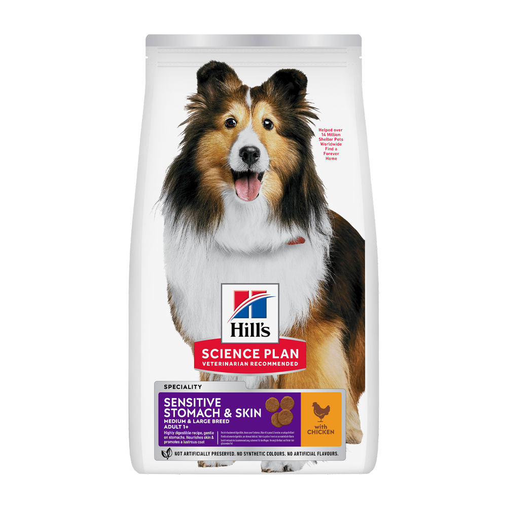 Science Plan Canine Adult Sen.stomach&skin Medium Chicken – 12 kg