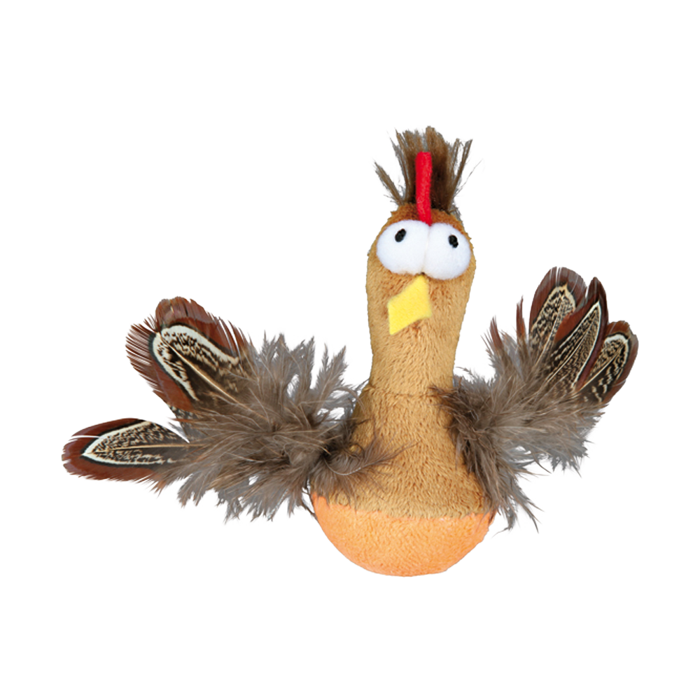 Stehendes Huhn mit Mikrochip-Sound – 10 cm
