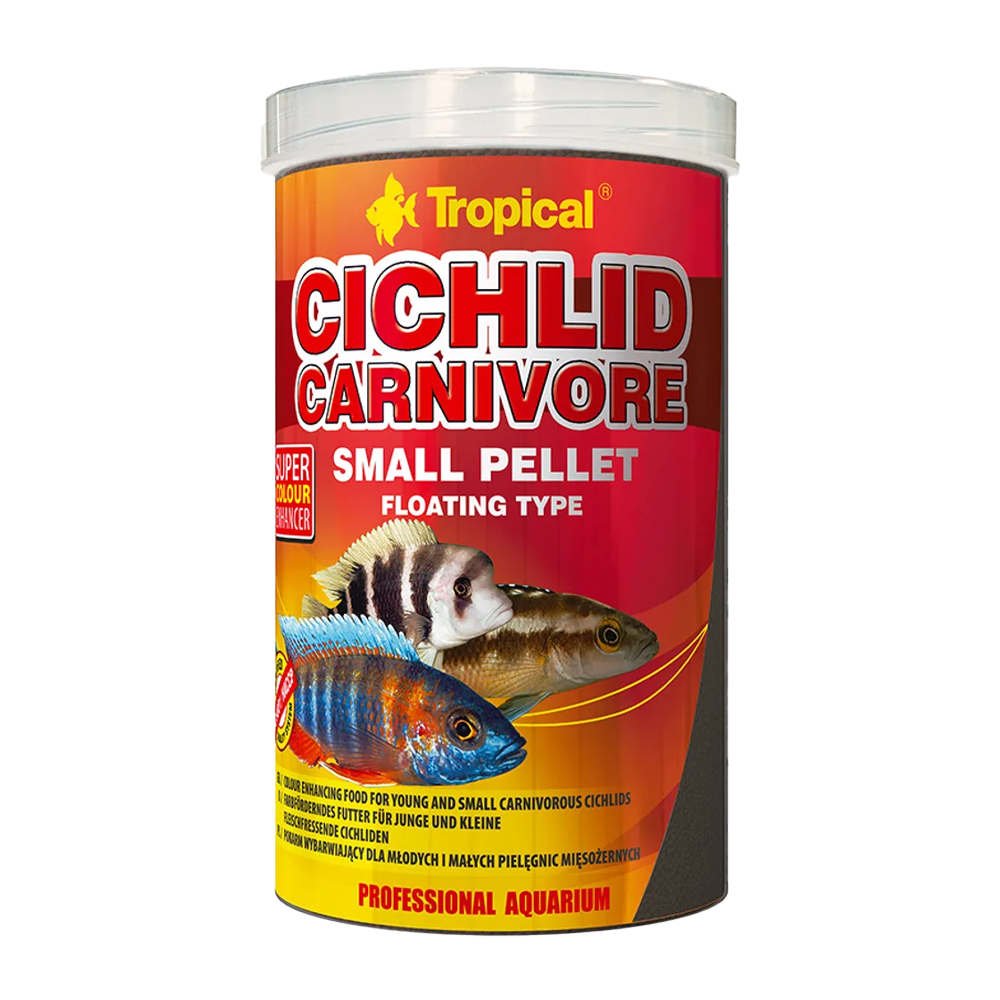 Tropical Ciklid Carnivore Small Pellet - 360 G | Endast 259 kr! - Zoogiganten
