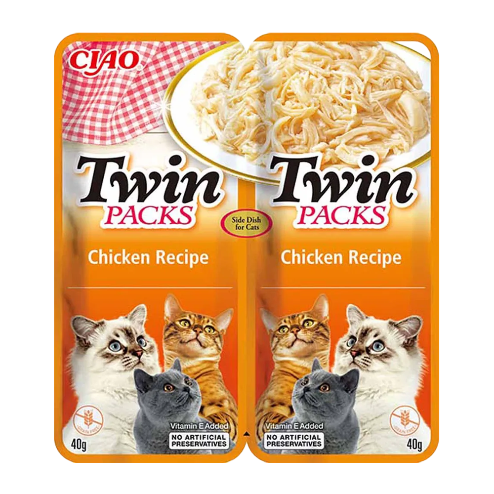 Twin Packs Huhn in Hühnerbrühe – 2 x 40 g