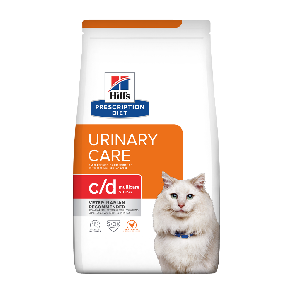 Prescription Diet Feline C/D Multicare Stress Chicken – 1,5 kg
