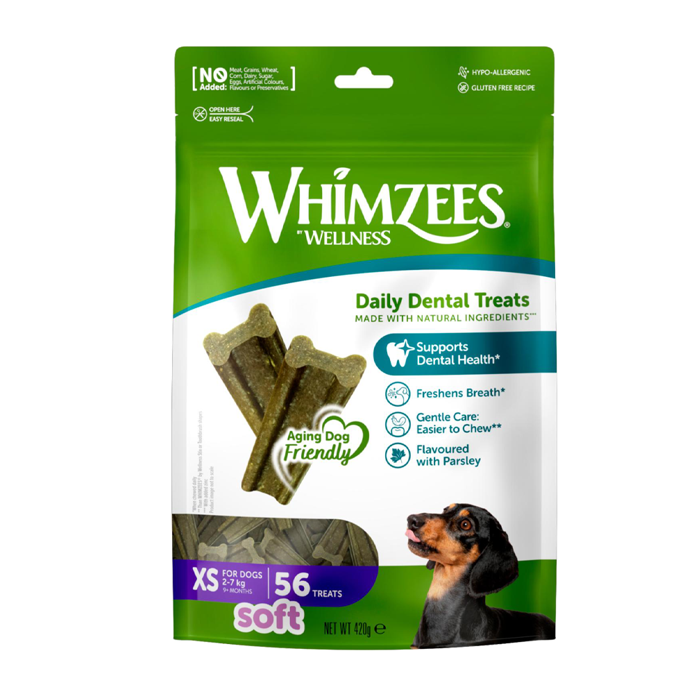 Whimzees Soft Value Bags XS – 56 ST