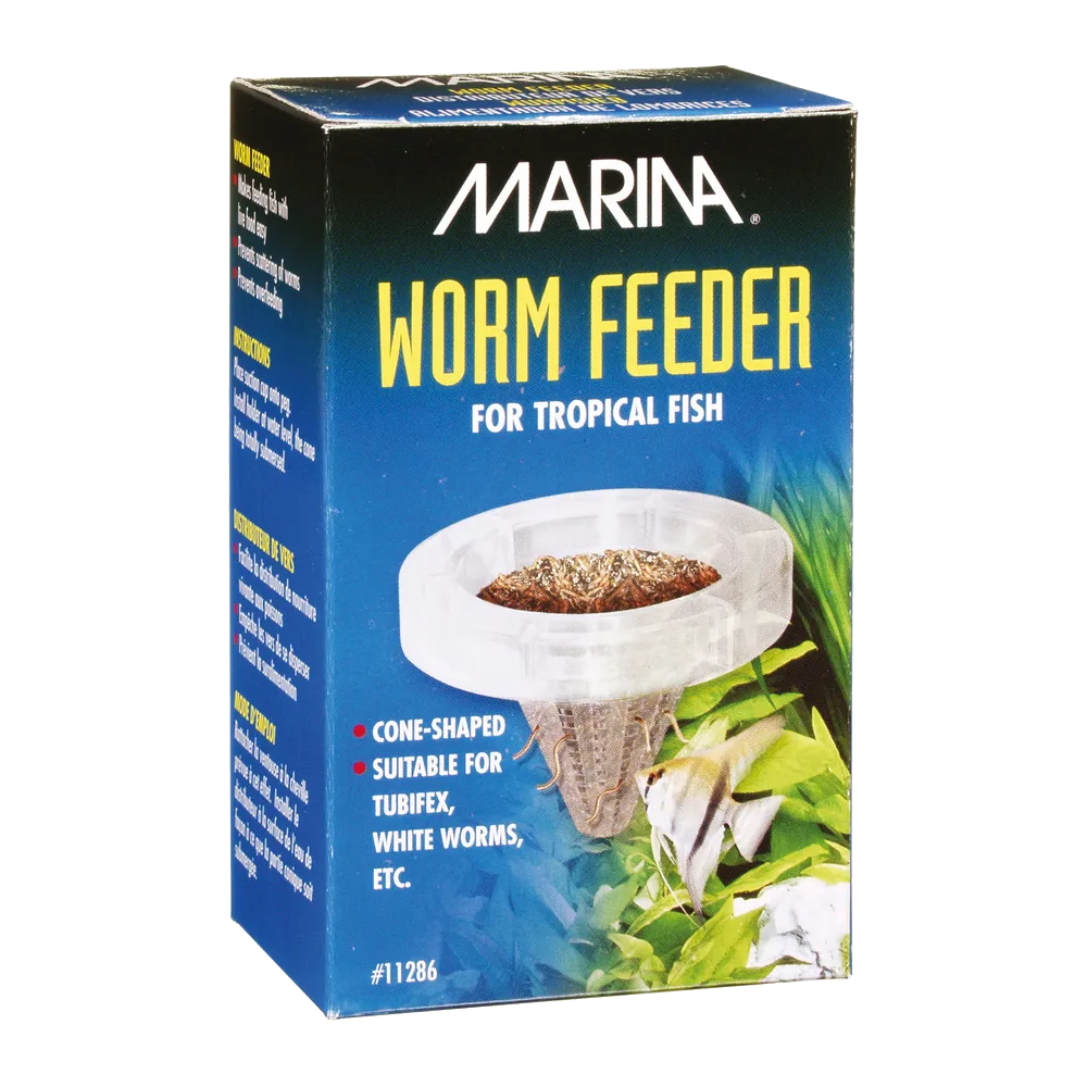 Wurmfutterautomat Marina – 12 x 7,5 x 5 cm