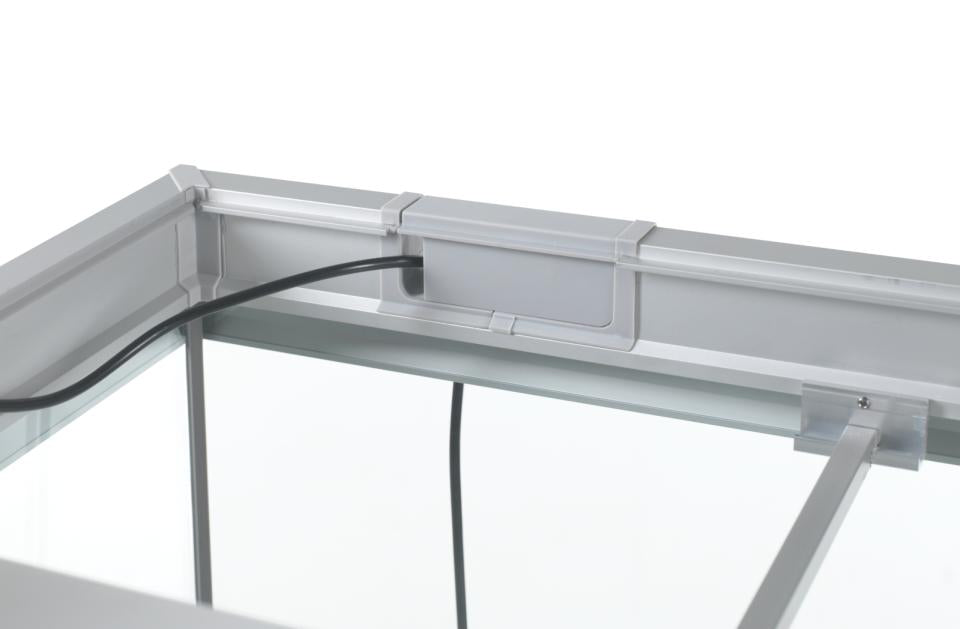 Fusion Aquarium / Silber Weiß – 160 x 60 x 64 cm, 576 l