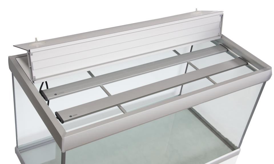 Fusion Aquarium / Silber Weiß – 160 x 60 x 64 cm, 576 l