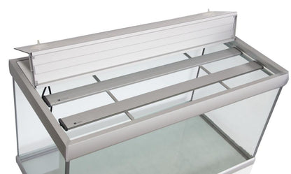 Fusion Aquarium / Silber Weiß – 160 x 60 x 64 cm, 576 l