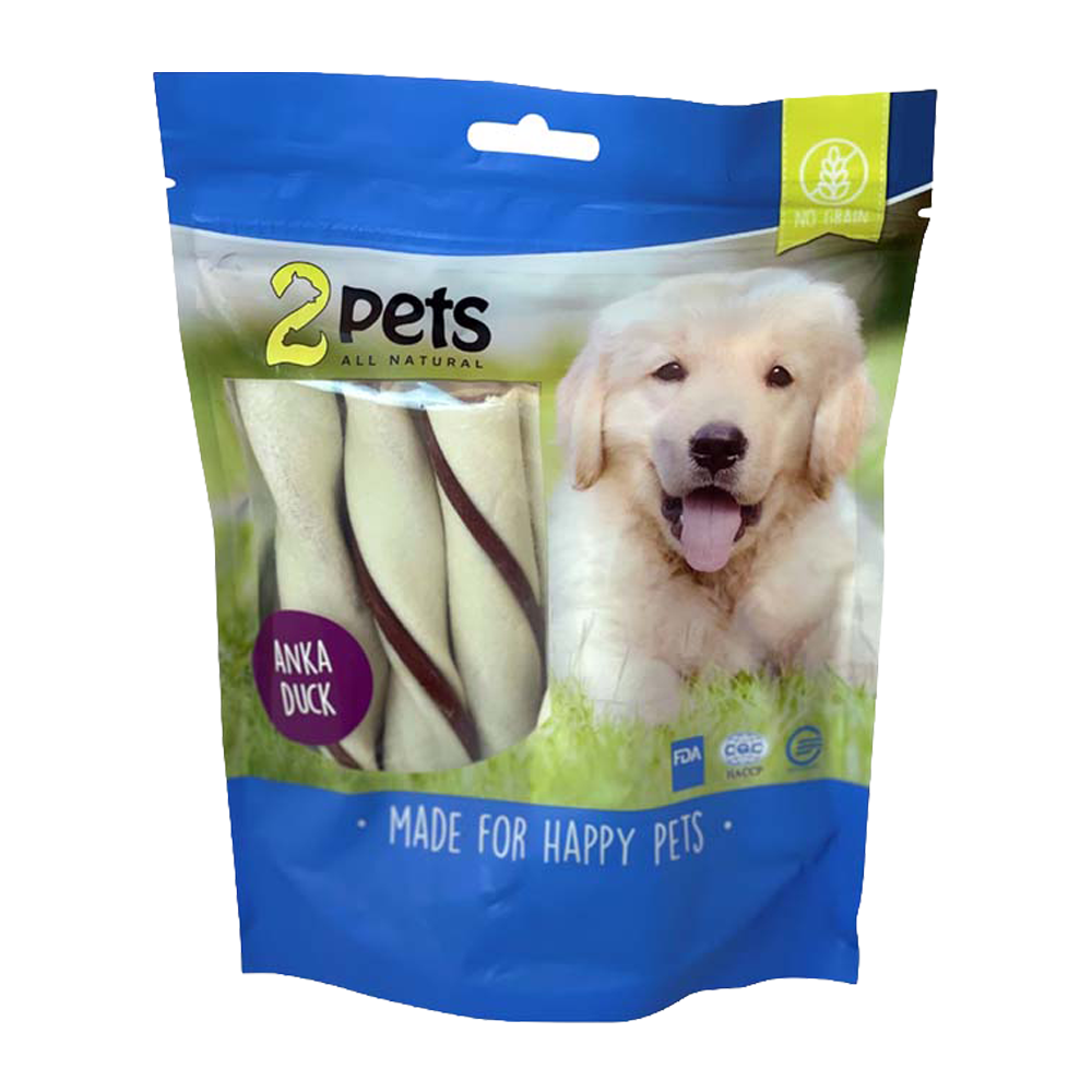 2PETS Tuggtwister M Ankfilé Medium – 170 G