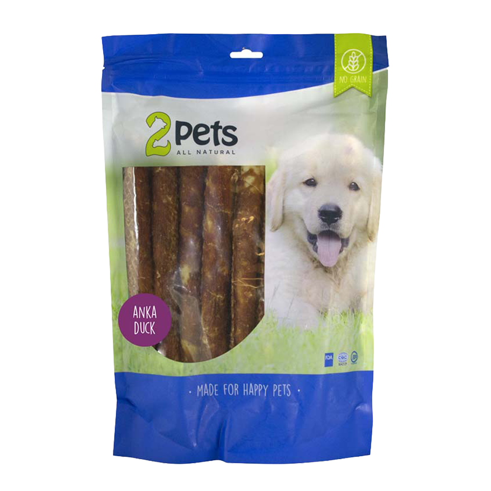 2PETS Tuggrulle M Ankfilé – 28 CM – 12ER-PACK
