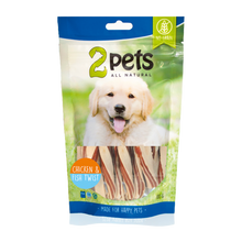 2PETS Dogsnack Chicken&Fish Twist – 100 g