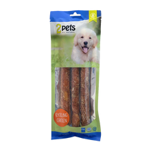 2PETS Tuggrulle M Kycklingfilé – 28 CM – 3ER-PACK