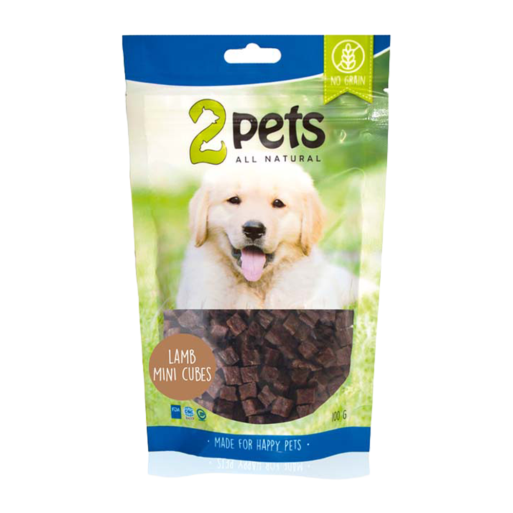 2PETS Dogsnack Lamb Minicubes