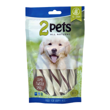 2PETS Tuggtwister M Lamm Small – 80 g