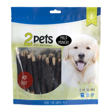 2PETS Tuggpinne Mald Nötkött – 12 CM – 30ER-PACK