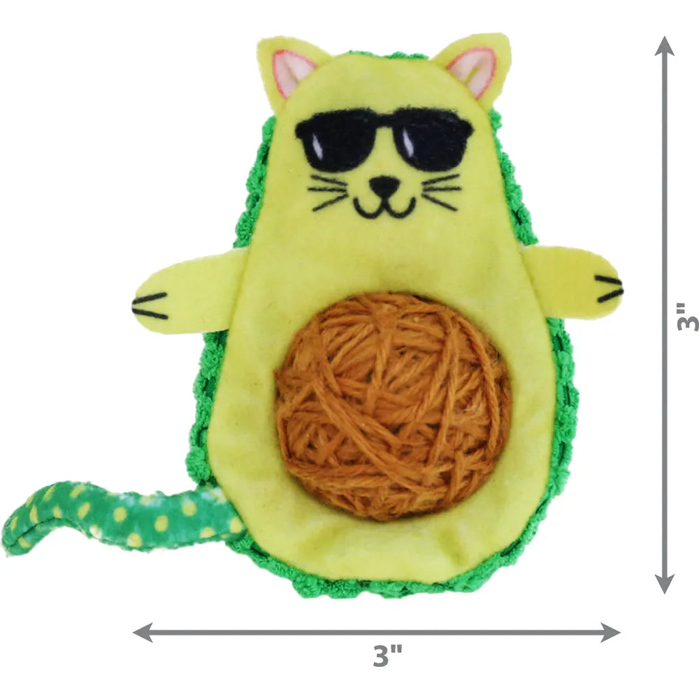 Kong Wrangler Avocato – 7,5 x 7,5 x 11,5 cm