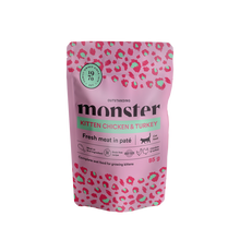 Monster Cat Pouches Kitten Ch/Turk – 85 g