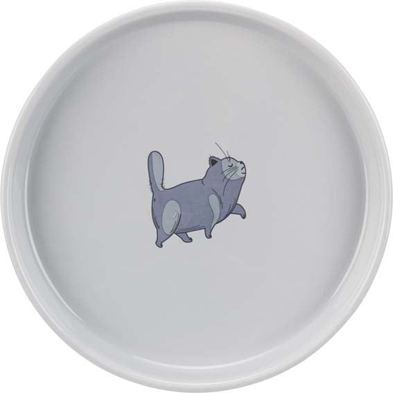 Schüssel Fat Cat Niedrig/Breit Keramik - 0,6 L