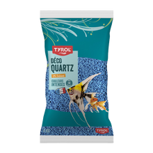 Tyrol Akvariegrus Färgat Oxeanblå 2-3 mm - 3 L | Endast 119 kr! - Zoogiganten