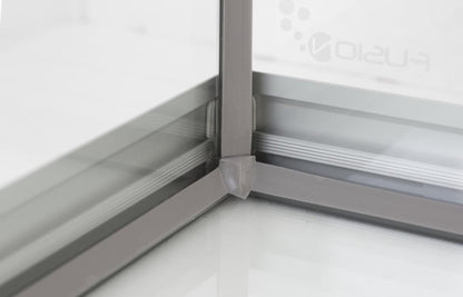 Fusion 325 L Aquarium Silber/Weiß – 130 x 50 x 54 cm