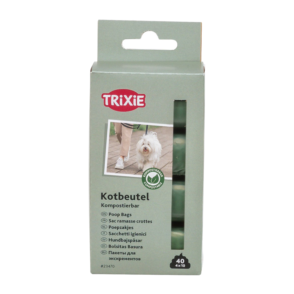 Bajspåsar av Majs, Komposterbara - 4X10 ST