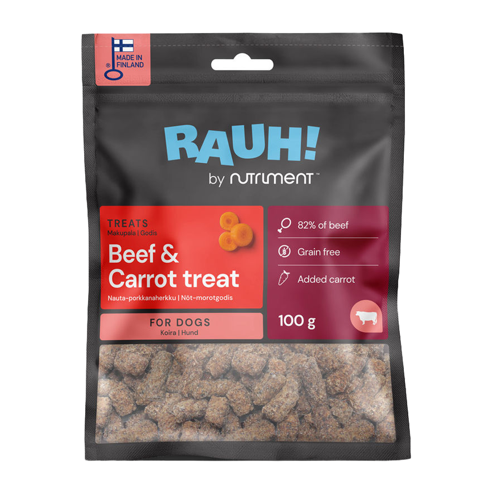 Rindfleisch-Karotten-Leckerbissen Neuheit! – 100 g