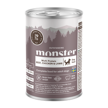 Monster Dog Multi Beef/Chick/Lamb Burk – 400 g