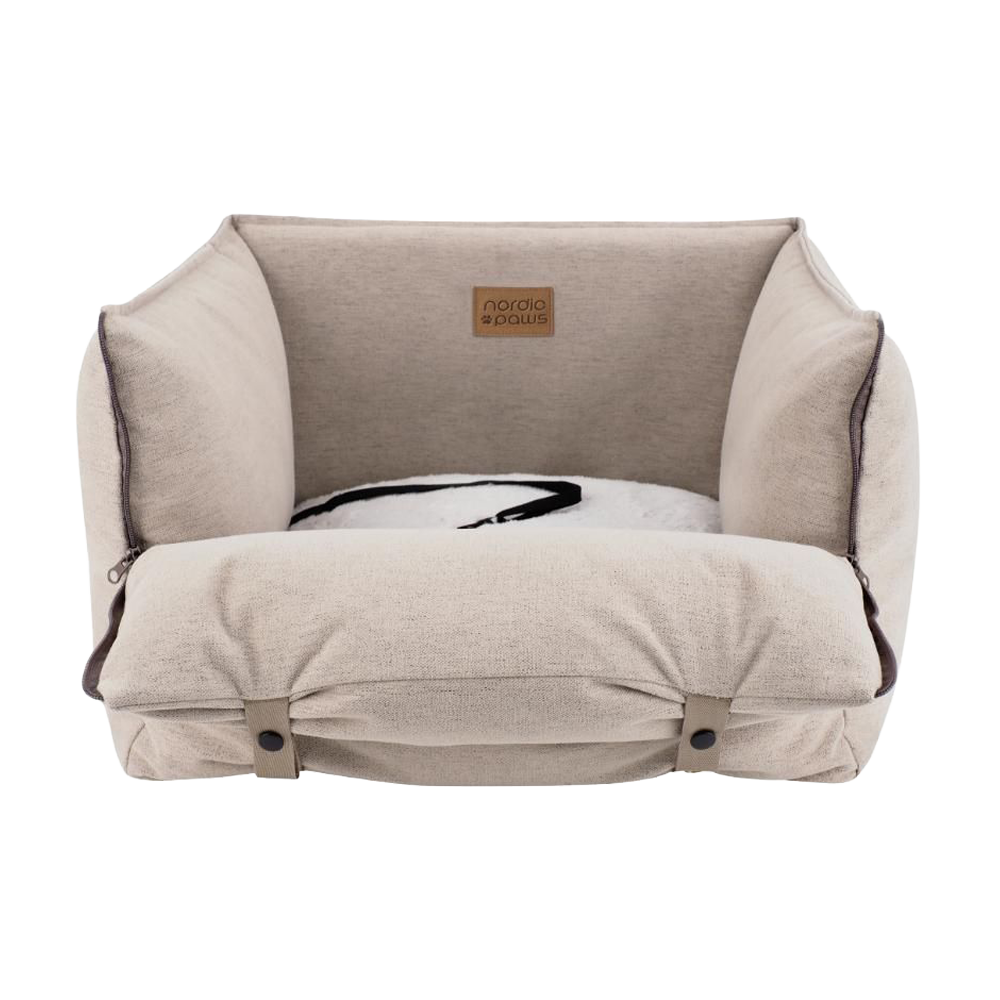 Nordic Paws Cozy Hundebett – Grau