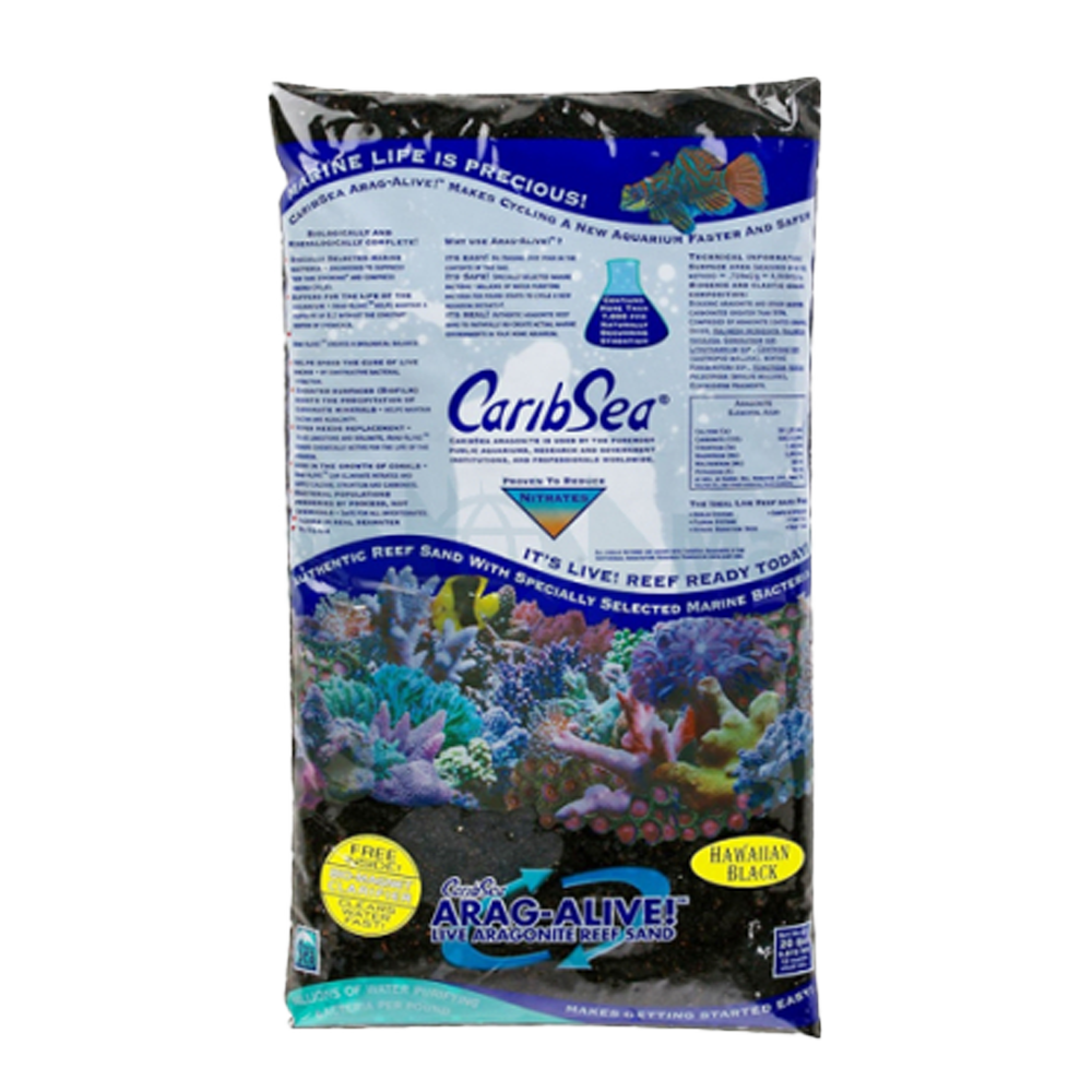 BioActive Live Sand Svart - 9 KG | Endast 549 kr! - Zoogiganten