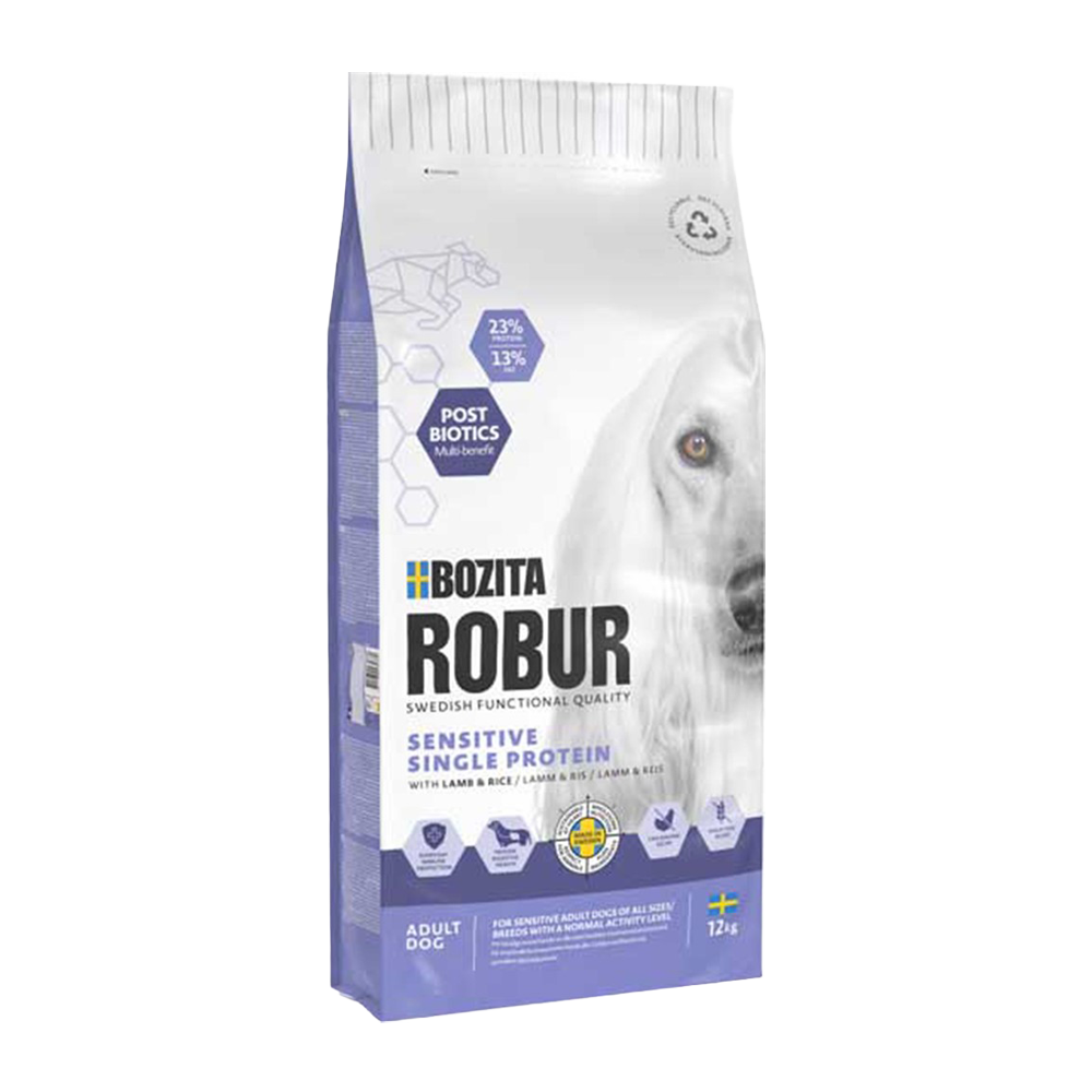 Bozita Robur Adult Sensitive SP Lamm & Reis