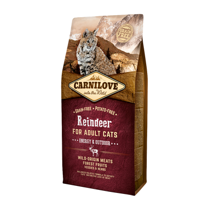 Carnilove Reindeer Adult Engery Outdoor | Endast 329 kr! - Zoogiganten