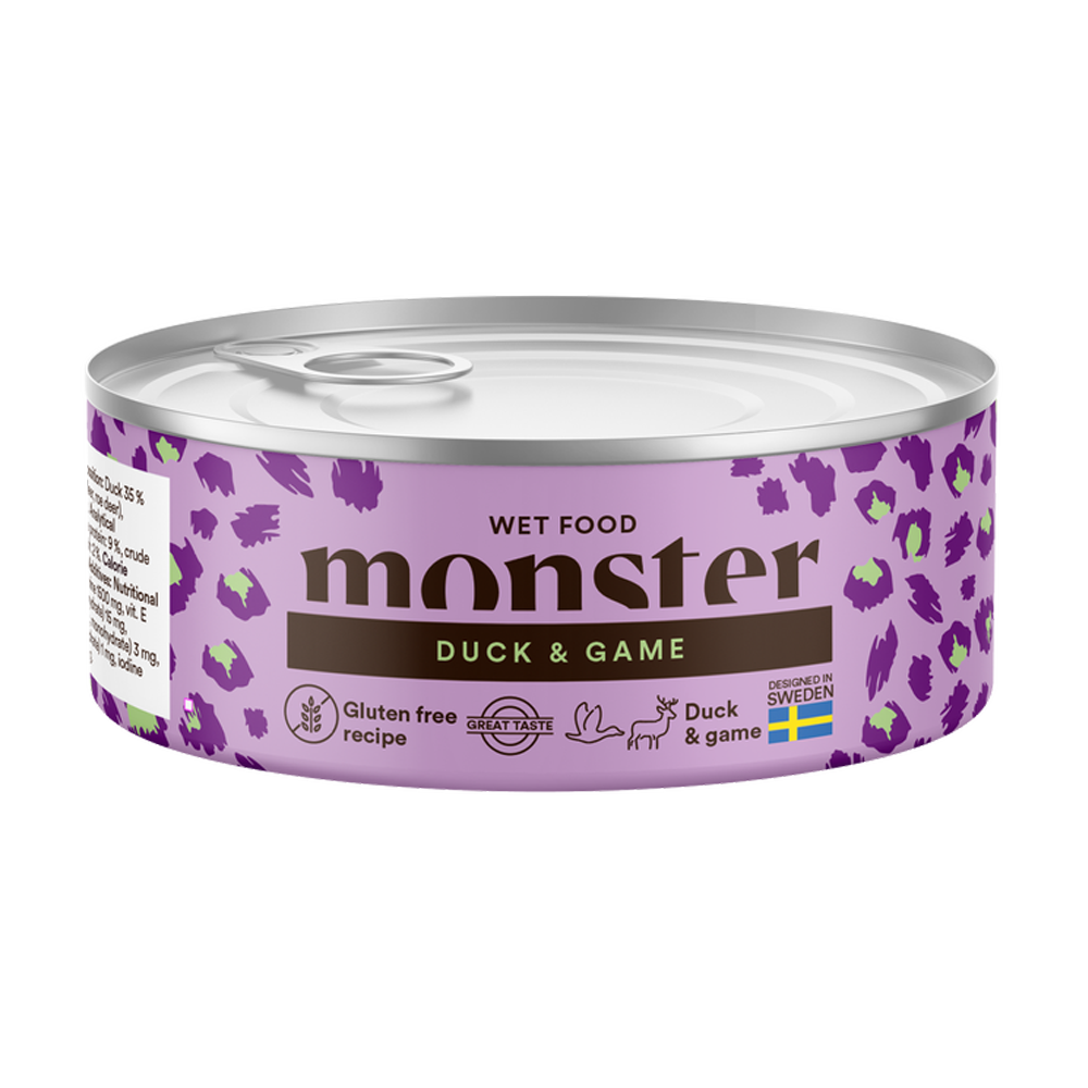 Monster Cat Adult Multi Duck/ Game Dose – 100 G